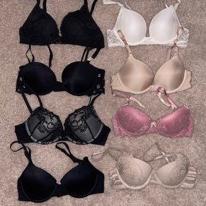 32B BRAS!!! 8 bras, 4 are VS